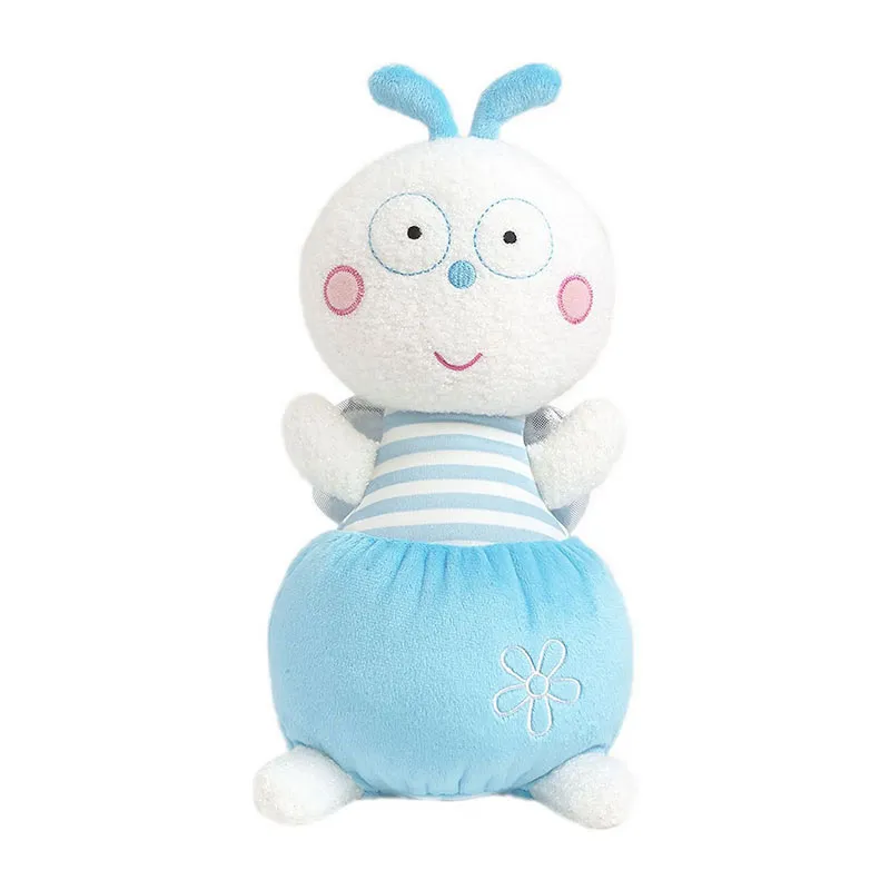 Peluche lumineuse 30cm Luciole Bleu - 0m+-0