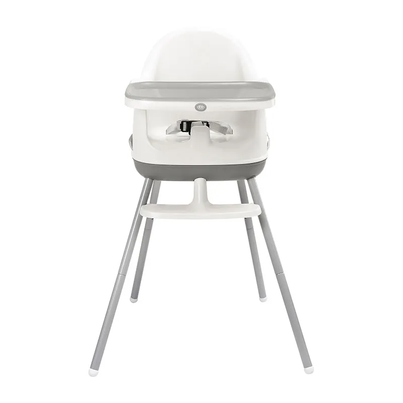 Chaise haute 3en1 Blanc/Gris - 6m+-1