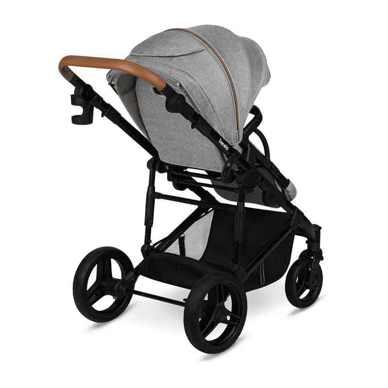 Trio Poussette Mari Tour + Nacelle + Cosy Gr.0+ - Gris Stone-9
