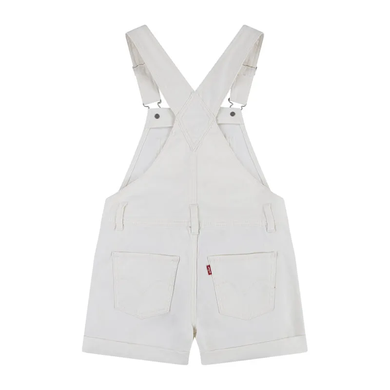 Salopette short Classic - Blanc alyssum-1