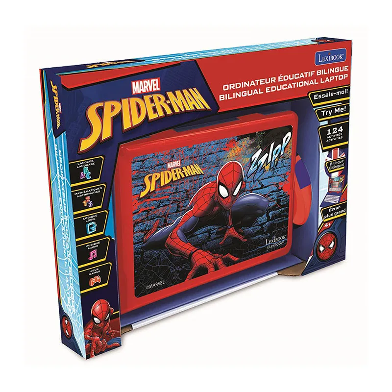 Ordinateur 124 activ. FR/ANG Spider-Man - 4+-3