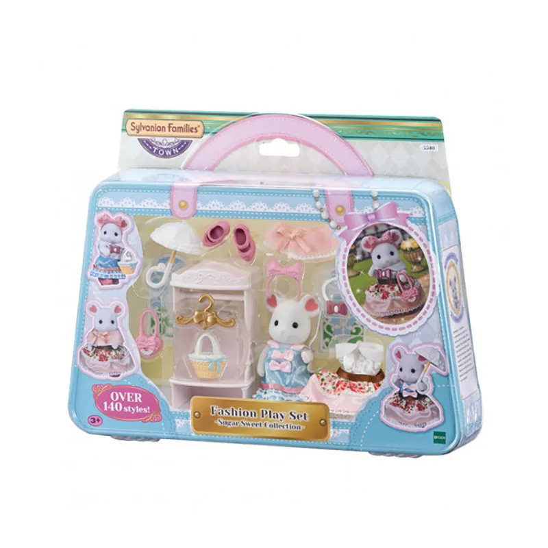 Valisette de mode Grande soeur souris marshm. - 13pcs-2