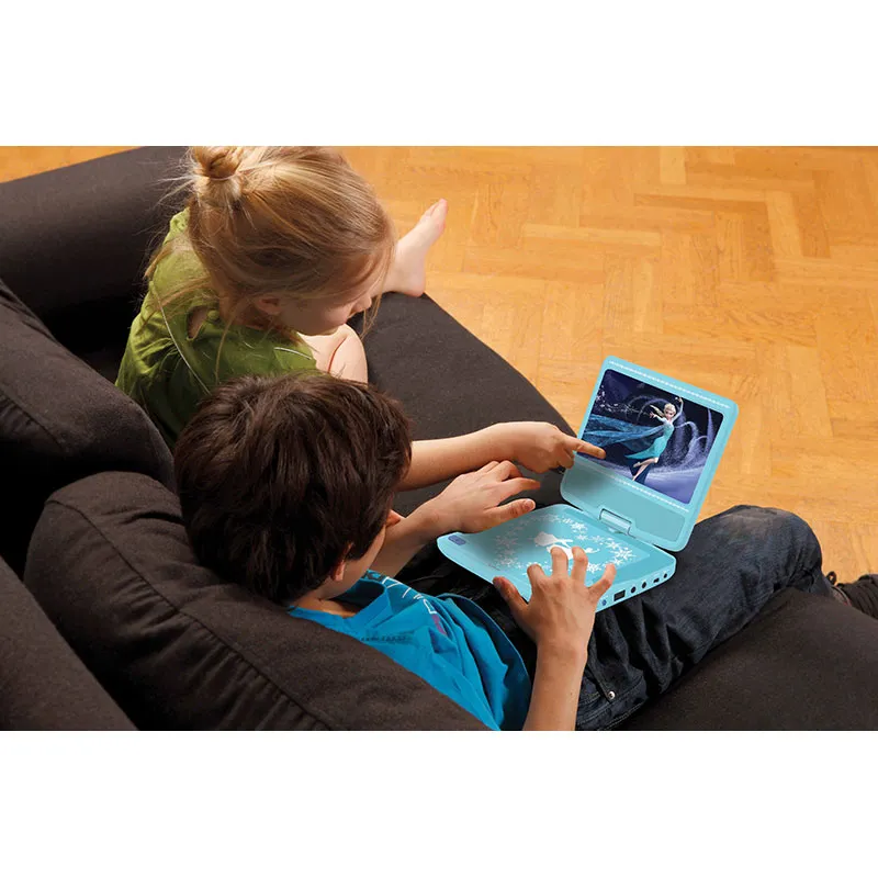 Lecteur DVD portable & écouteurs Reine des Neiges - 6+-3