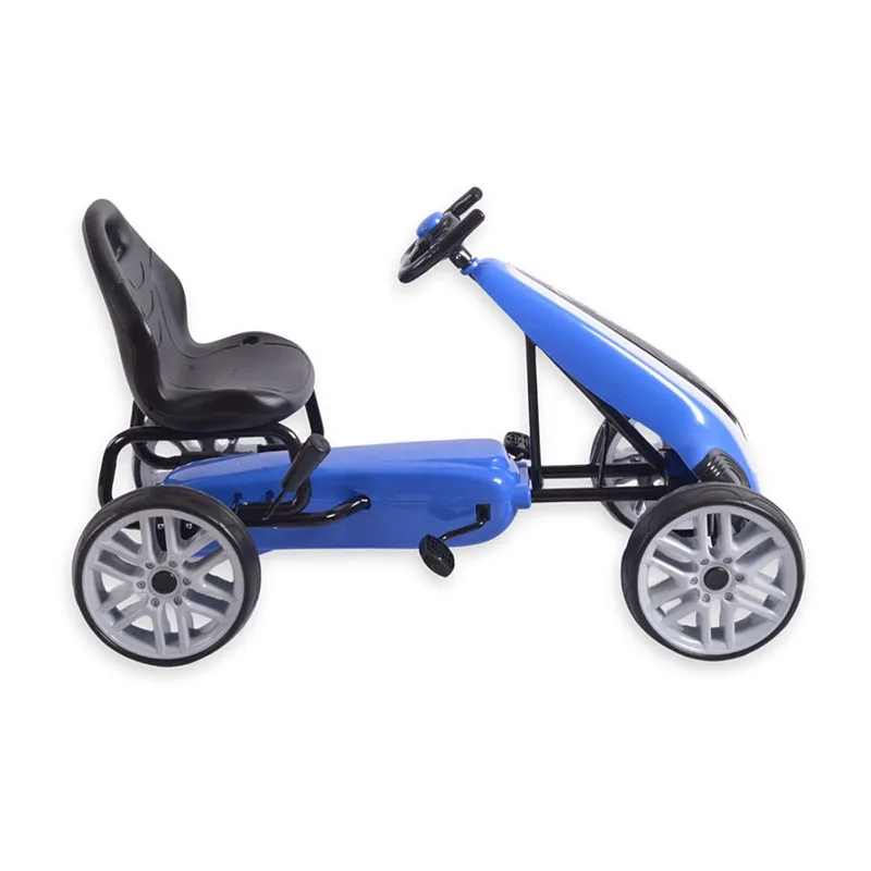 Kart à pédales Go-Kart Power Bleu - 36m+-4