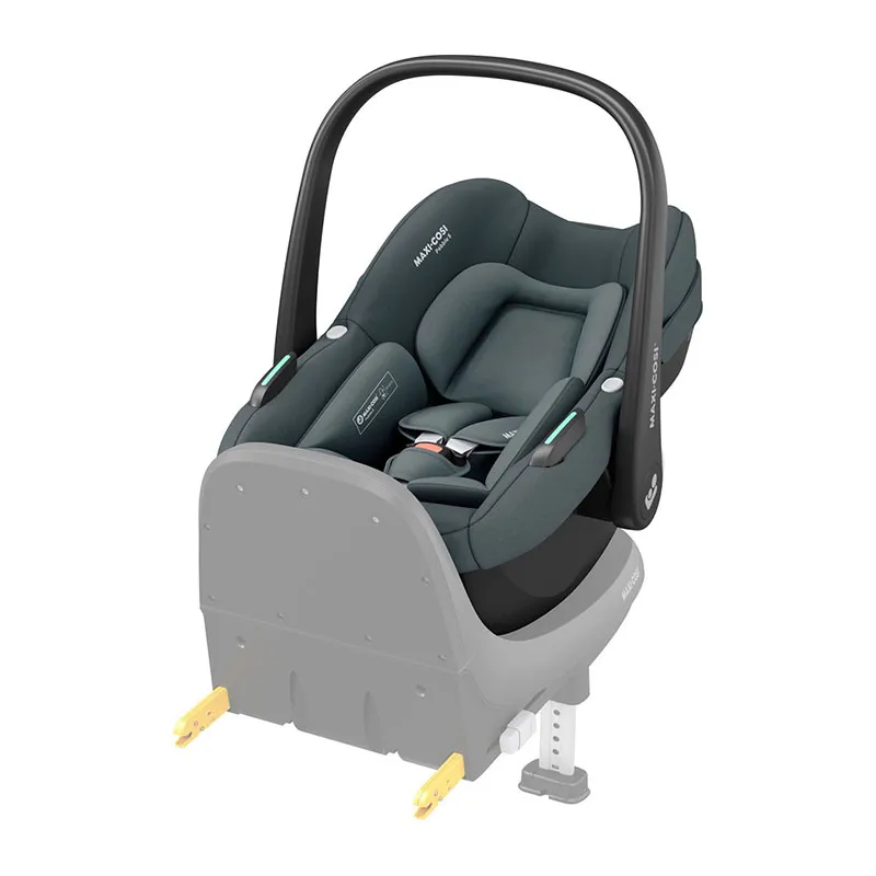 Duo Poussette tout terrain Lila XP + Cosi Pebble S + Base Familyfix S Noir/Graphite - 0m+-11