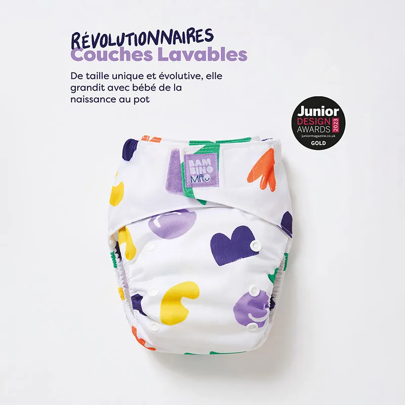 Couche lavable Révolutionnaire Pop - 0m+-1