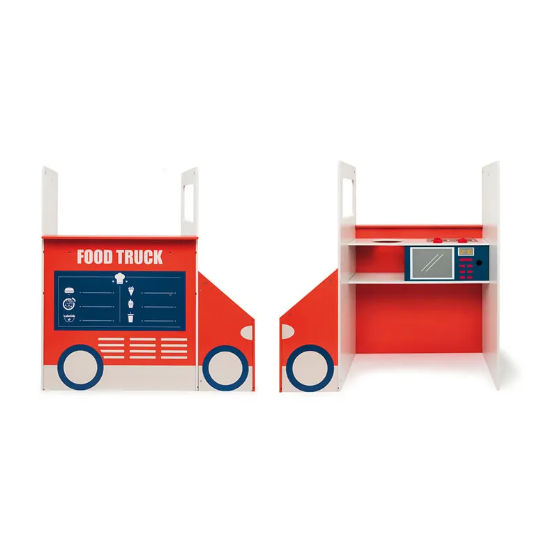 Camion restaurant en bois + access. - 36m+-3