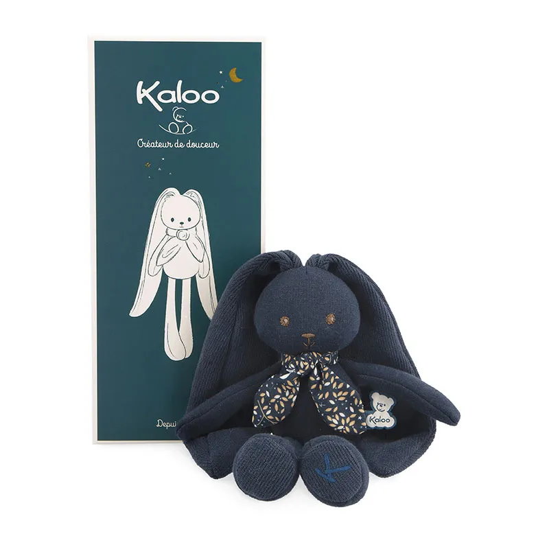 Peluche Lapin Bleu nuit 25cm - 0m+-0