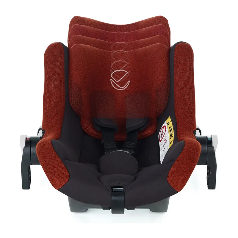 Siège-auto I-Size/Ceinturé Nest 40-65cm - Rouge-5
