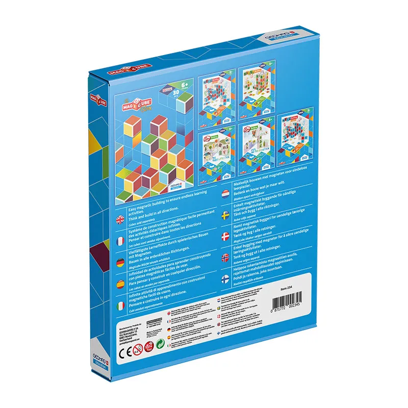 Jeu d'apprentissage magnét. Word Building 175pcs - 3+-1