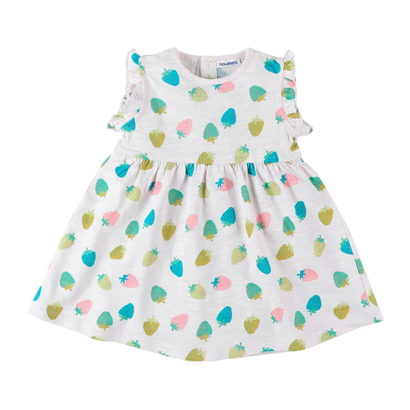 Robe SM Fraises - Blanc-0