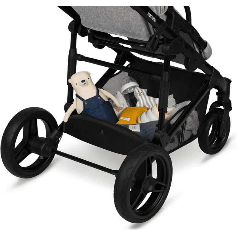 Trio Poussette Mari Tour + Nacelle + Cosy Gr.0+ - Gris Stone-17