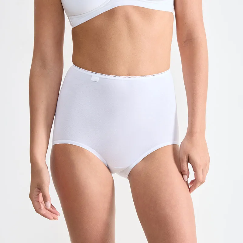 3 Culottes Maxi Sloggi 24/7 - Blanc-4