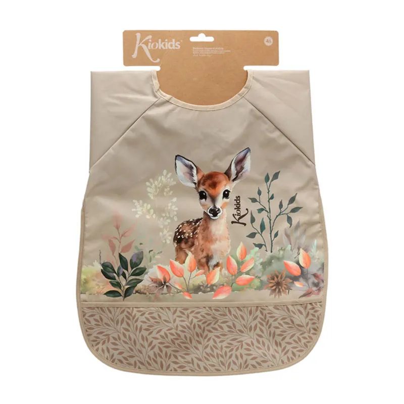 Bavoir imperméable - Beige-3