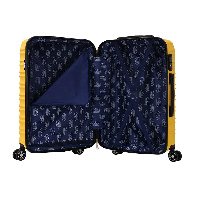 Valise Long séjour Lena 75x42x28cm - 94,5L - Moutarde-7