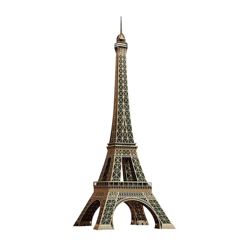 Livre + puzzle 3D Gustave Eiffel, La Tour Eiffel - 6+-3