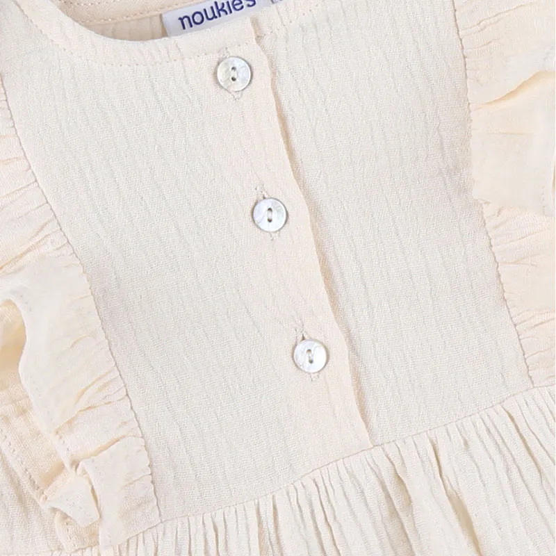 Robe MC mousseline Smart girl - Beige-3