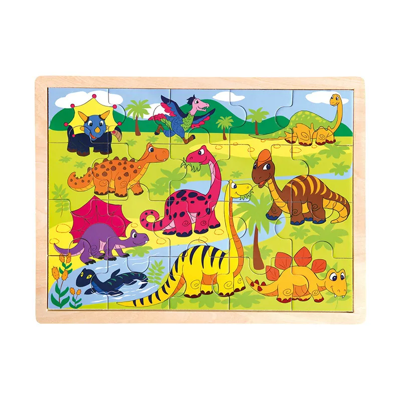 Puzzle Dinosaures 20pcs - 24m+-0