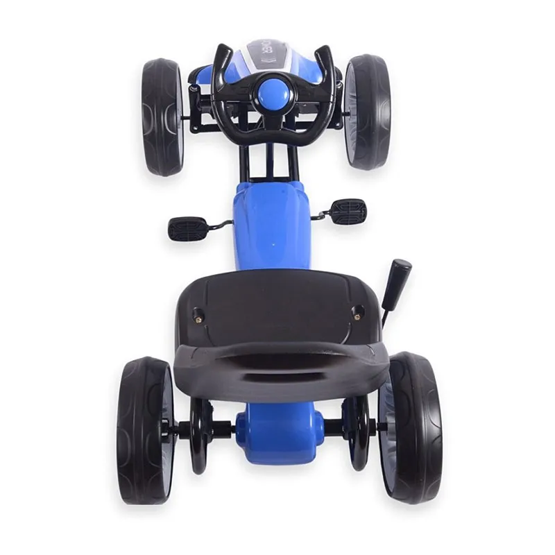 Kart à pédales Go-Kart Power Bleu - 36m+-8
