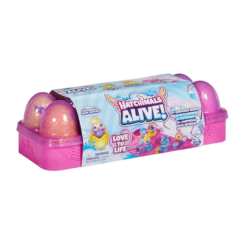 Boîte 5 oeufs + Accessoires Hatchimals Aléa. 18pcs - 36m+-4