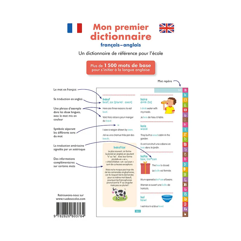 Mon premier dictionnaire français-anglais - 6+-1