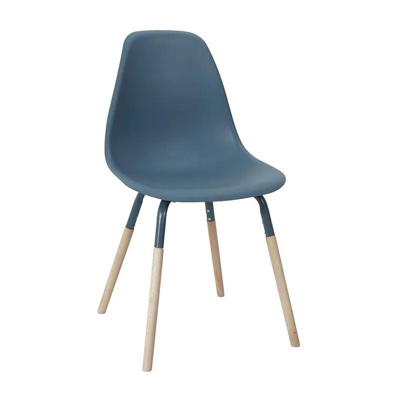 4 Chaise Phenix Bleu canard - 48.5x85x46cm-4