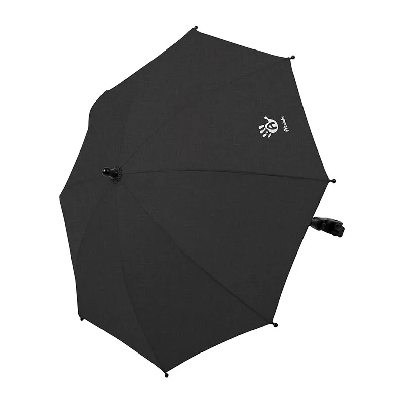 Ombrelle Ronde pour poussette - Gris anthracite-0