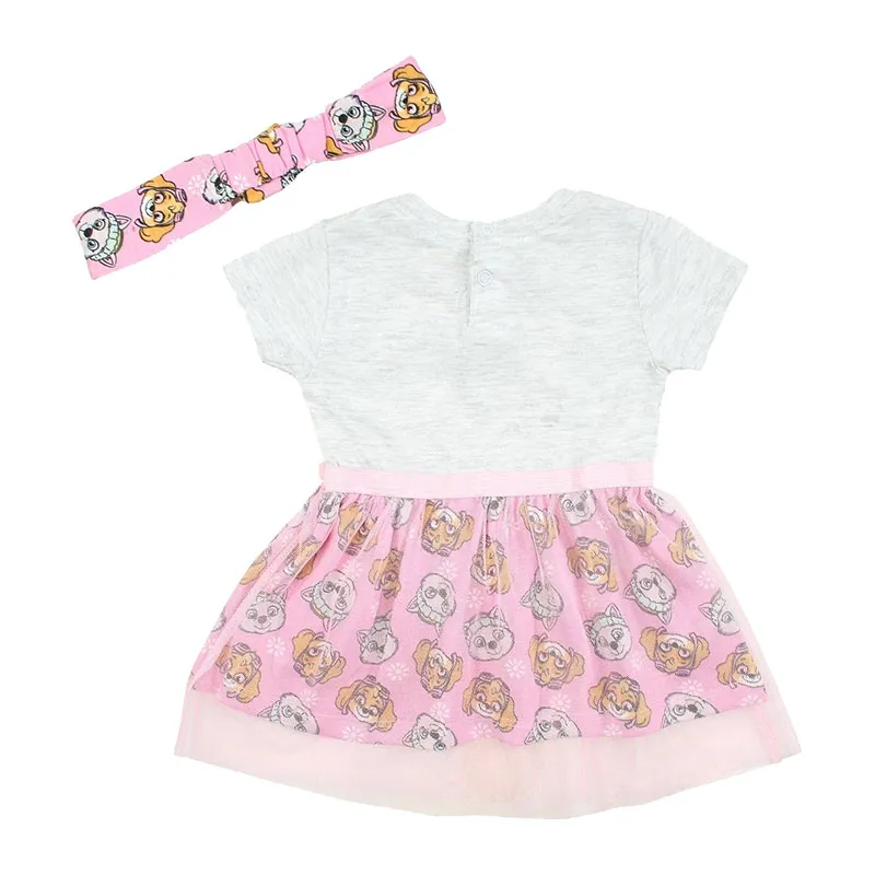 Robe Tulle bebe Paw Patrol - Rose-1