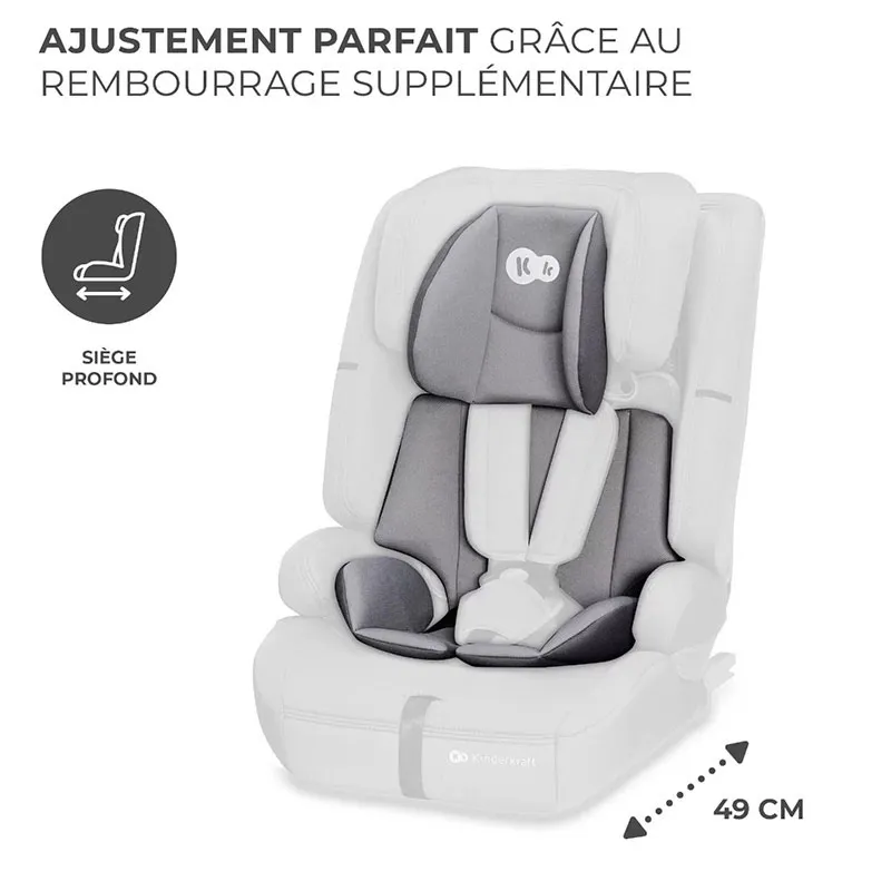 Siège-auto Safety Fix 2 i-Size/Isofix 76 à 150cm - Gris-11