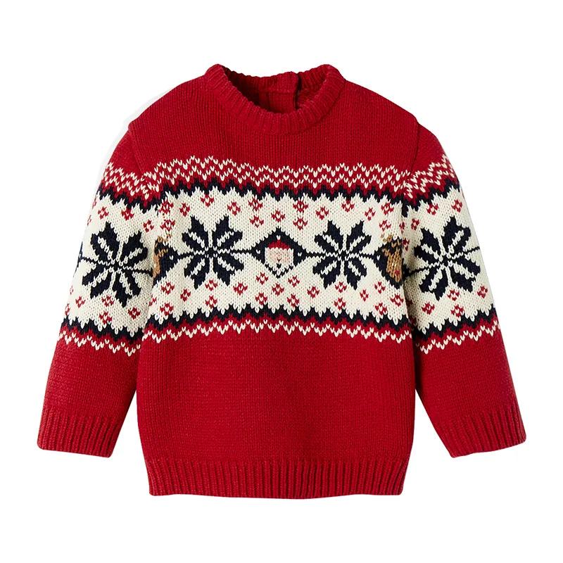 Pull Noël - Rouge-0
