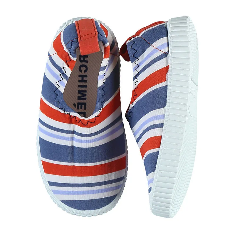 Chaussures de bain Rayures - Bleu/Orange/Blanc-0