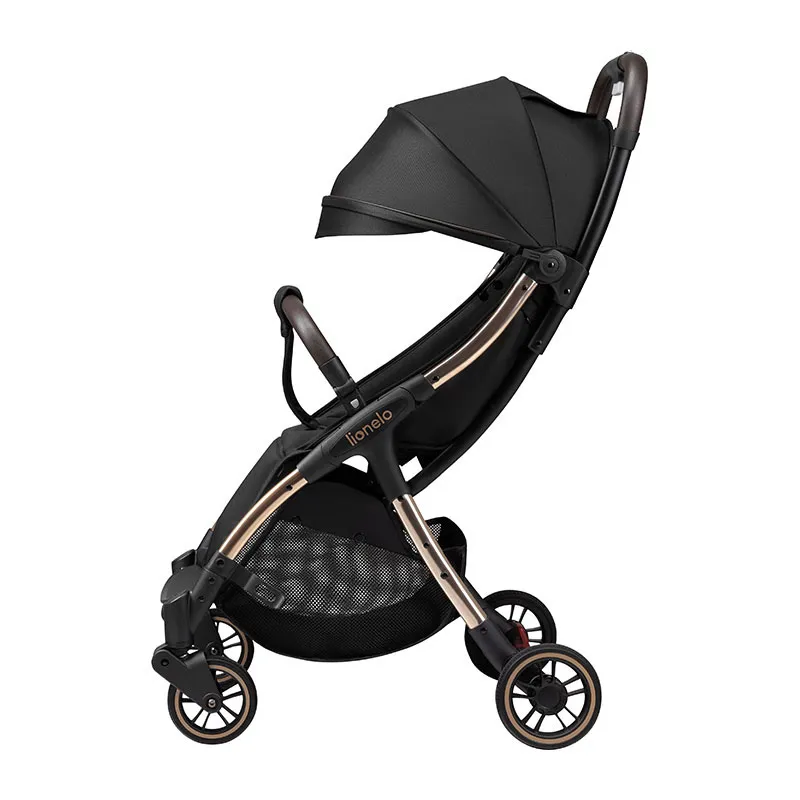 Poussette Compacte Julie Noir/Or - 6m+-8
