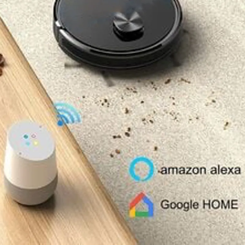 Robot aspirateur connecté avec base aspirante I-BOT Z7 Smart -9