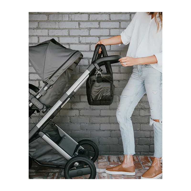 Sac à langer Soho Diaper Satchel - Black-10