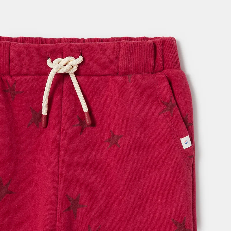 Pantalon Garcon - Rouge carmin-2