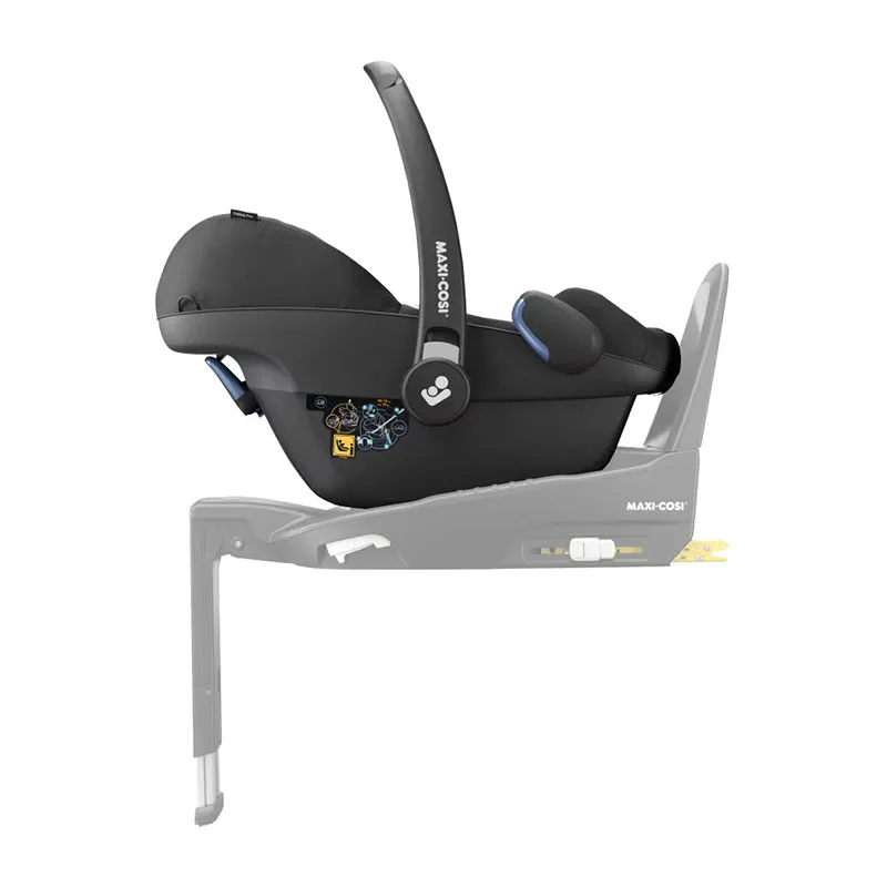 Duo Poussette Compacte Street + Cosi Pebble Pro + Base FamilyFix 3 + Adaptateurs Noir - 0m+ -16