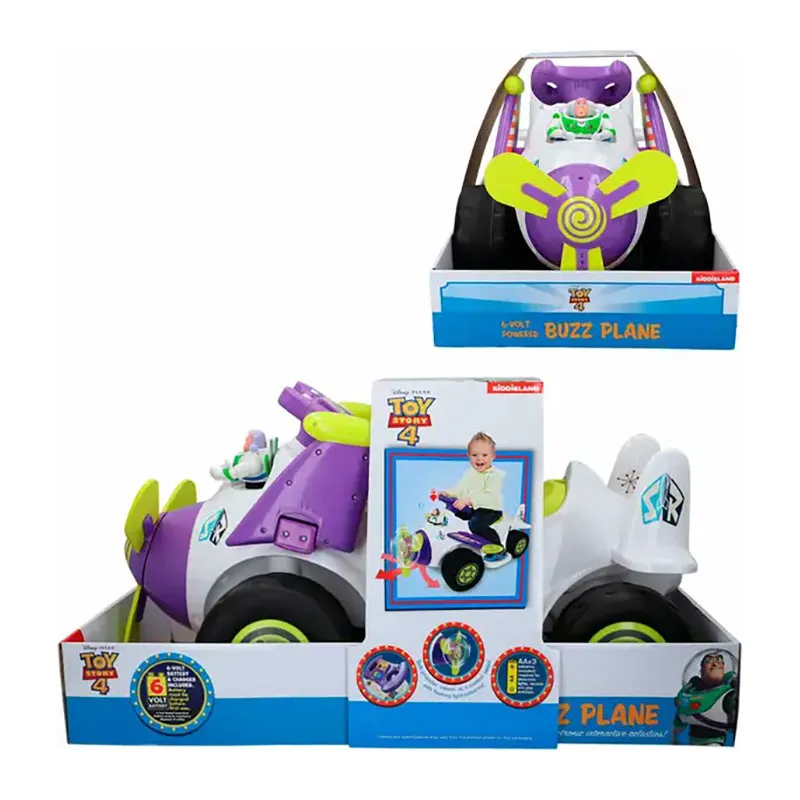 Trotteur Avion électrique 6V Toy Story - 18m+-3