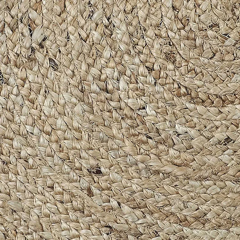 Tapis rond en jute - 80cm-2
