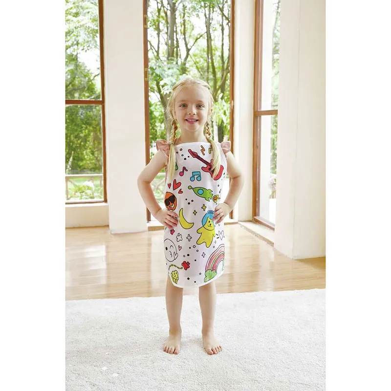 Mon tablier à colorier - 12m+-1