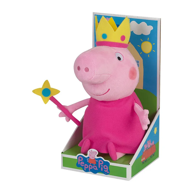 Peluche 30cm Peppa Pig Princesse - 12m+-1