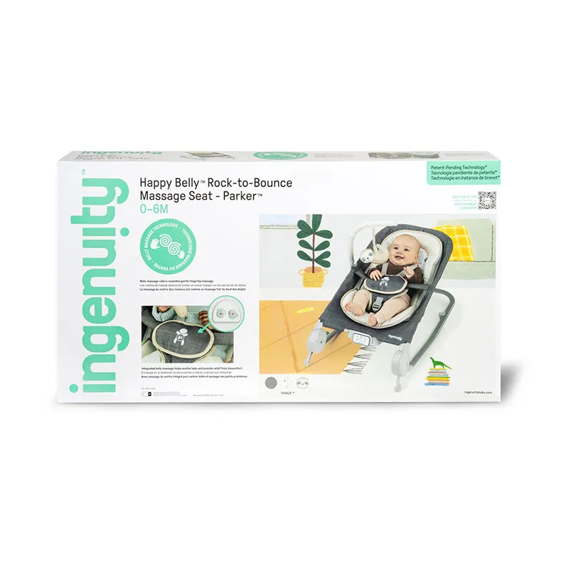 Transat vibrant et massant Happy Belly Parker - 0m+-18