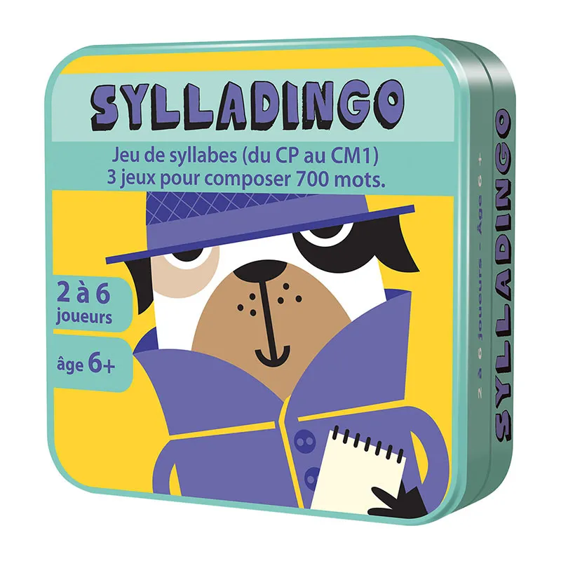 Jeux de syllabes Sylladingo CP/CM1 - 6+-1
