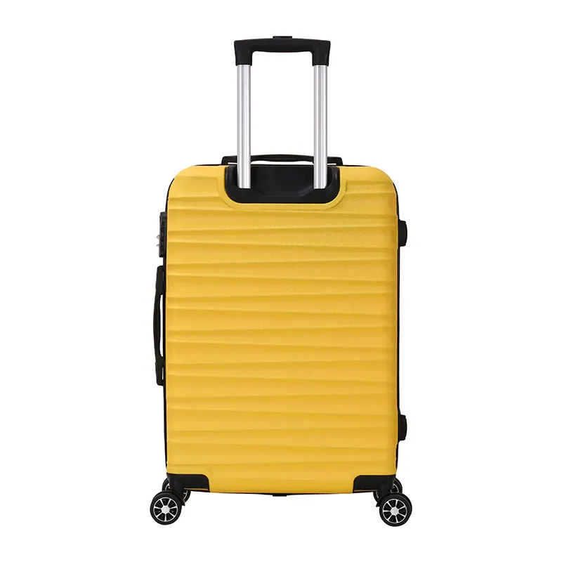 Valise Long séjour Lena 75x42x28cm - 94,5L - Moutarde-1