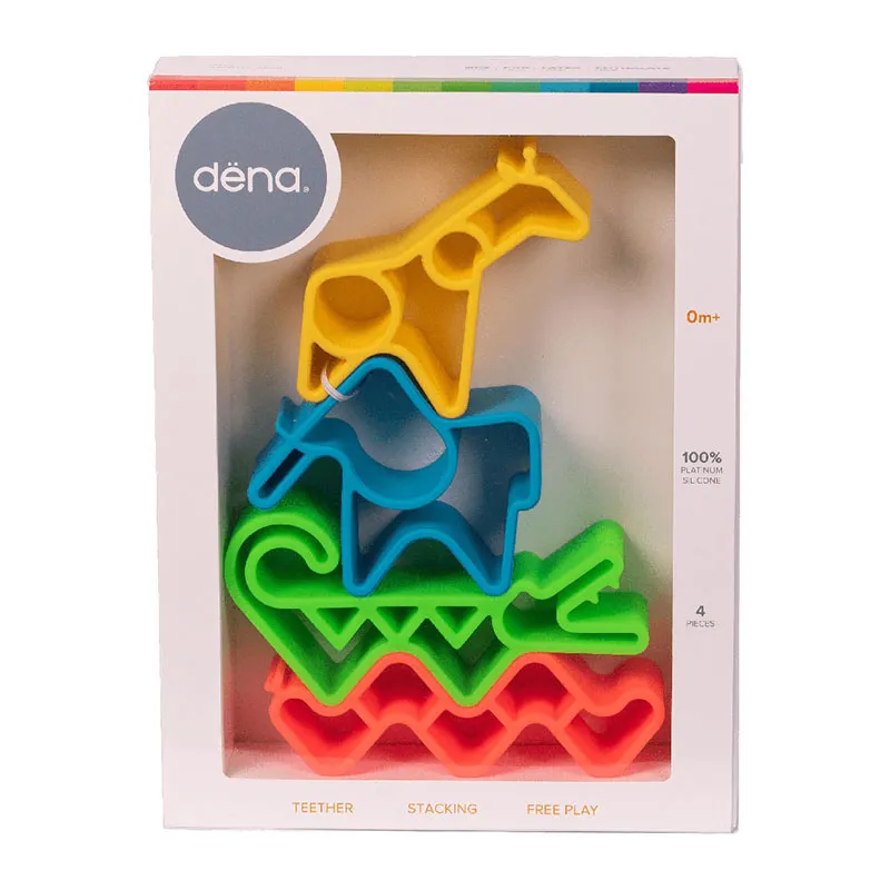 4 Animaux Silicone Neon - 0m+-1