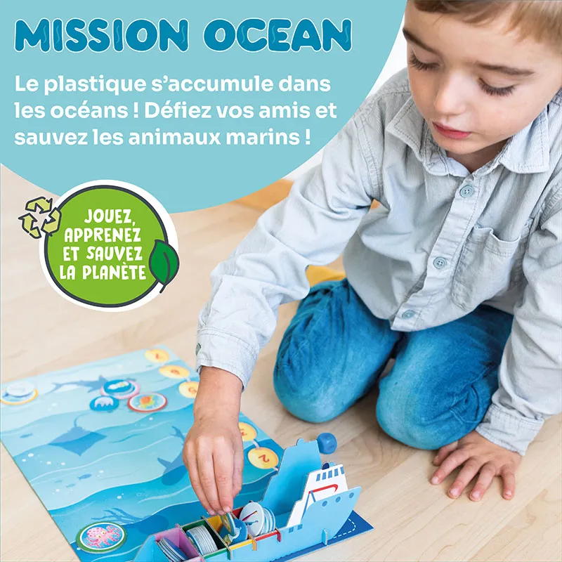 Jeu éducatif Mission Océan - 4+-1