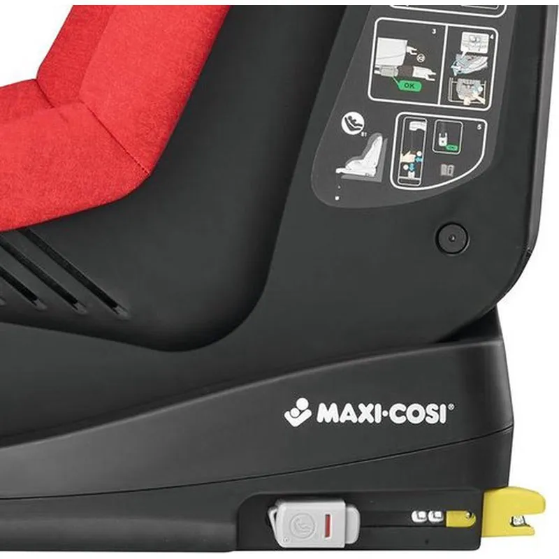 Siège-auto TobiFix Isofix Gr.1 avec base - Nomad Red-5