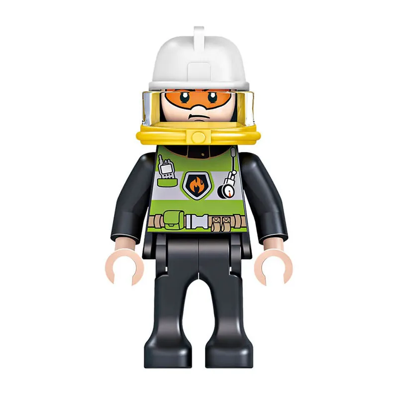 Jeu de construction Camion de pompiers 328pcs - 6+-4