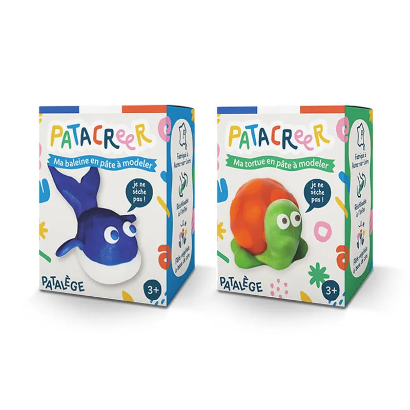 2 Kits Mes animaux en Pâte à Modeler Patalege - 36m+-0
