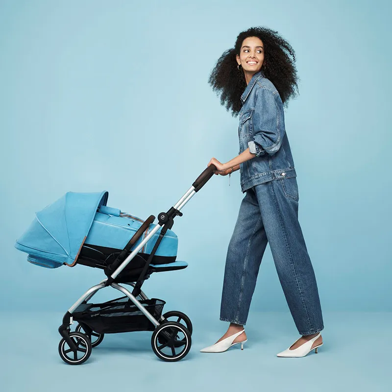 Nacelle souple Cocoon S - Beach Blue-4
