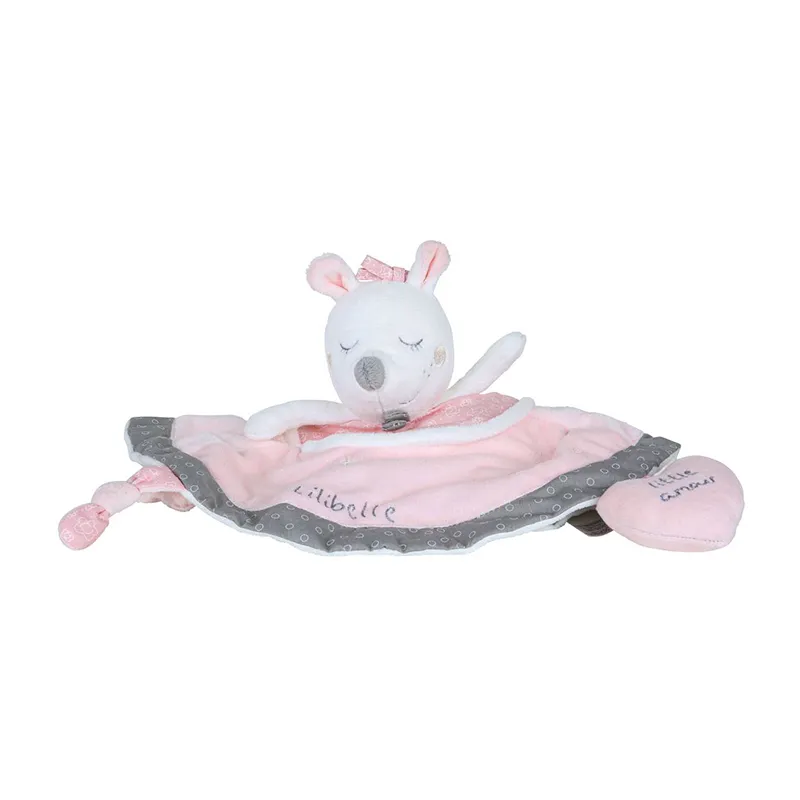 Doudou mouchoir Lilibelle - 8x34x34cm-3